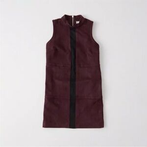 Suede Abercrombie dress
